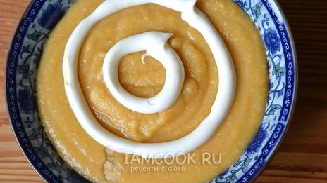 гороховый суп-пюре с картофелем