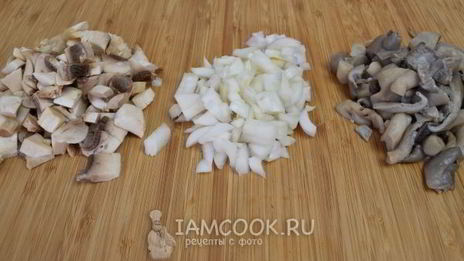 грибной суп пюре из шампиньонов и вешенок