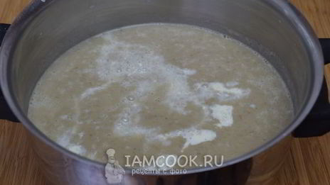 грибной суп пюре из шампиньонов и вешенок