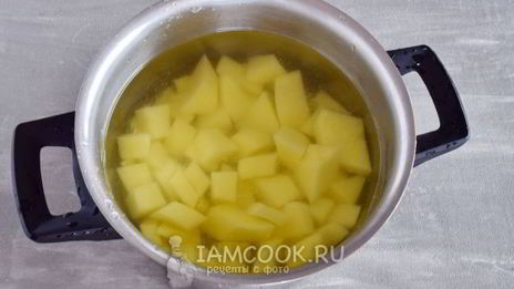 картофельный суп-пюре на сметане