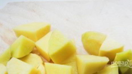 картофельный суп-пюре с фрикадельками