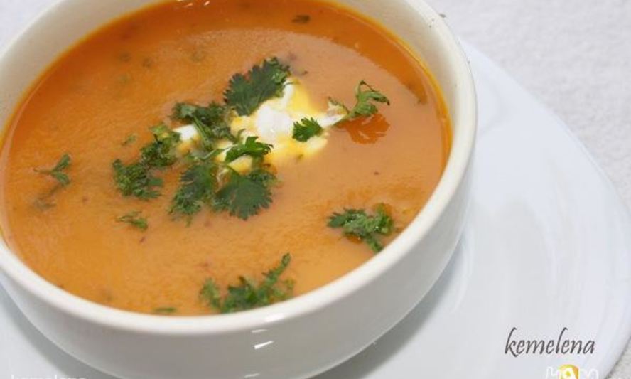 Рецепт морковного супа-пюре с кориандром
