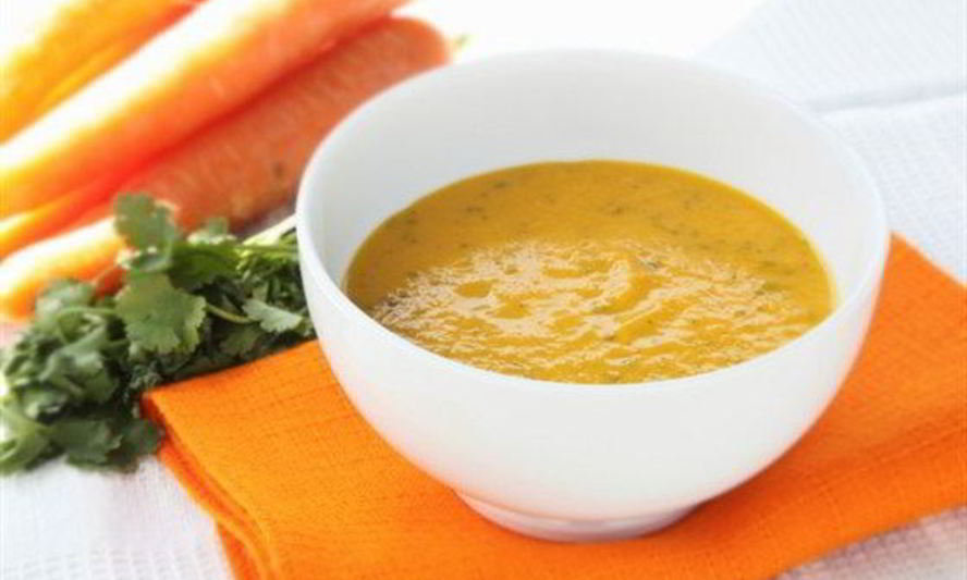 Рецепт морковного супа-пюре со специями и красной чечевицей