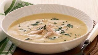Нежный суп-пюре из куриного филе