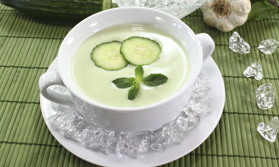 Рецепт огуречного супа-пюре