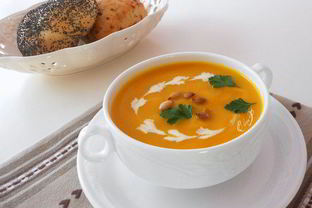 Пряный суп-пюре из тыквы