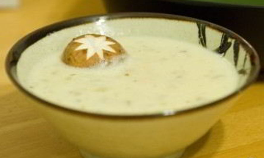 Рецепт сливочного супа-пюре с шампиньонами
