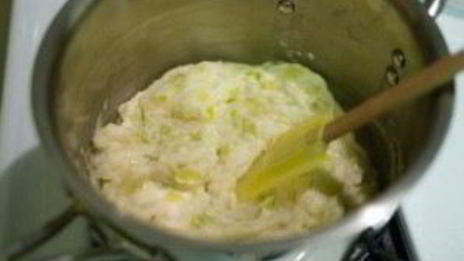 сливочный суп-пюре с шампиньонами