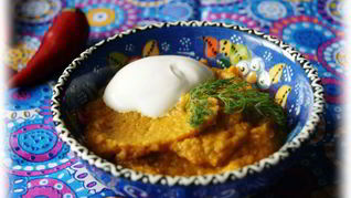 Согревающий морковный суп-пюре