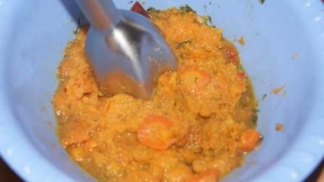 согревающий морковный суп-пюре