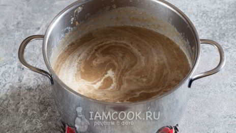 суп-пюре грибной со сливками