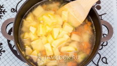 суп-пюре из белокочанной капусты