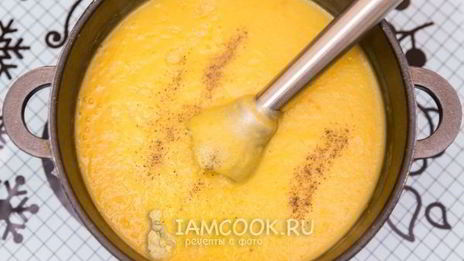 суп-пюре из белокочанной капусты