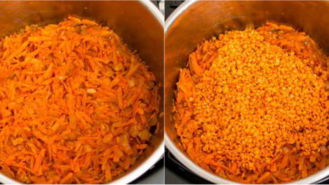 суп-пюре из чечевицы