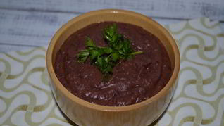 Суп-пюре из фасоли