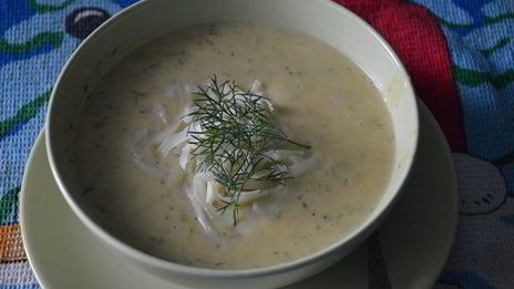 суп-пюре из кабачка