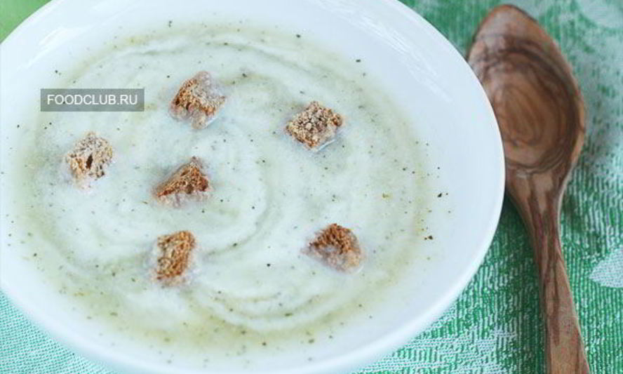 Рецепт супа-пюре из кабачков с сельдереем