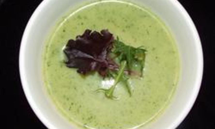 Рецепт супа-пюре из кабачков с тофу