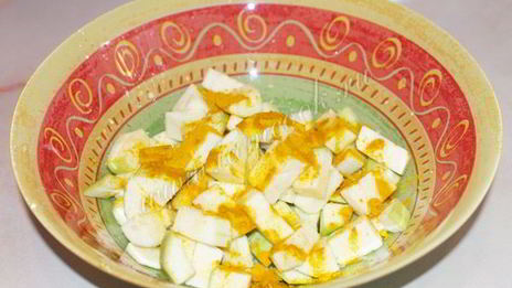 суп-пюре из кабачков цукини