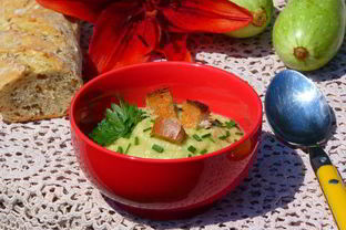 Суп-пюре из кабачков