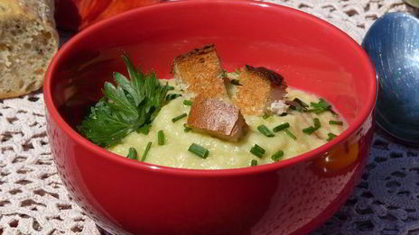 суп-пюре из кабачков