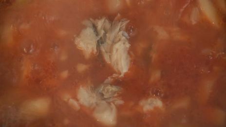 суп-пюре из хека