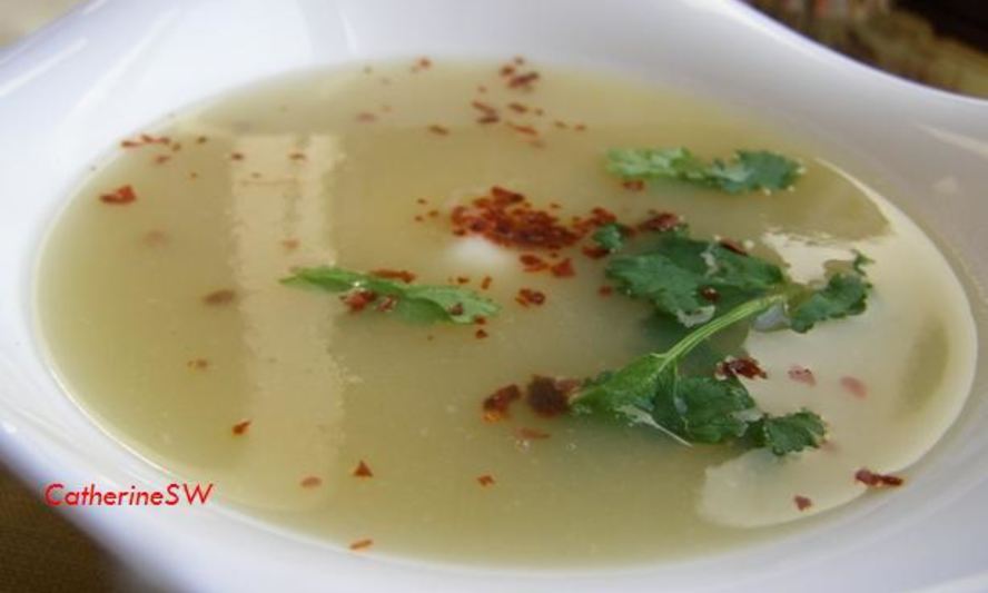 Рецепт супа-пюре из корня и стеблей сельдерея