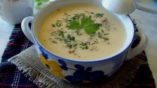 Суп-пюре из курицы