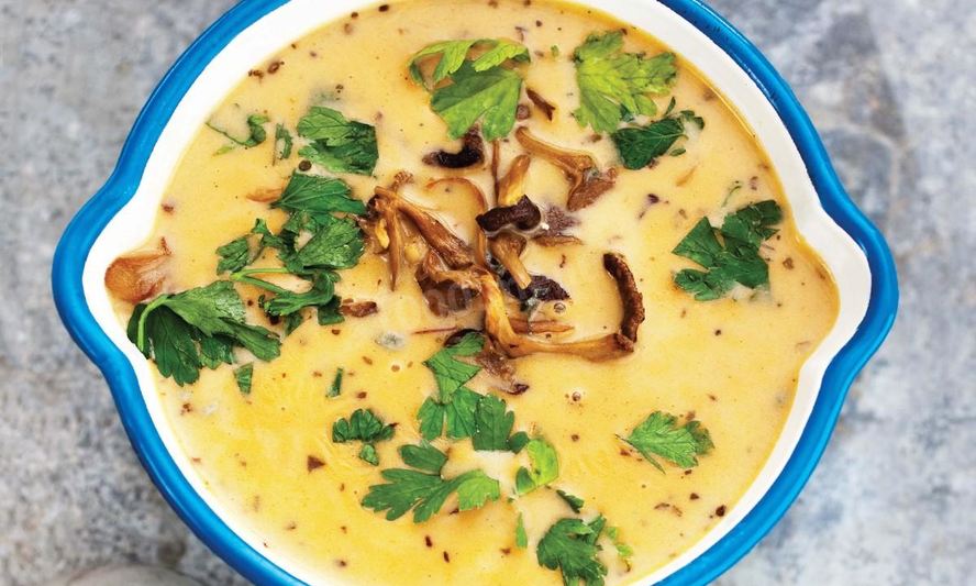 Рецепт супа пюре из лисичек