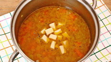 суп-пюре из моркови с курицей