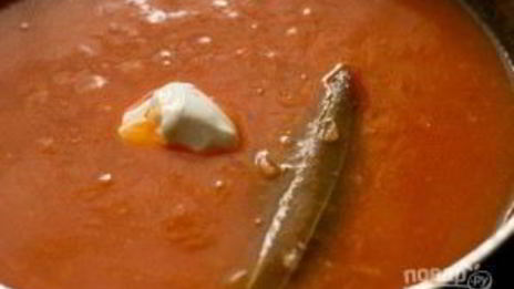 суп-пюре из помидоров