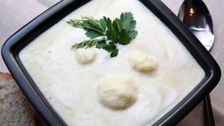 Суп-пюре из цветной капусты