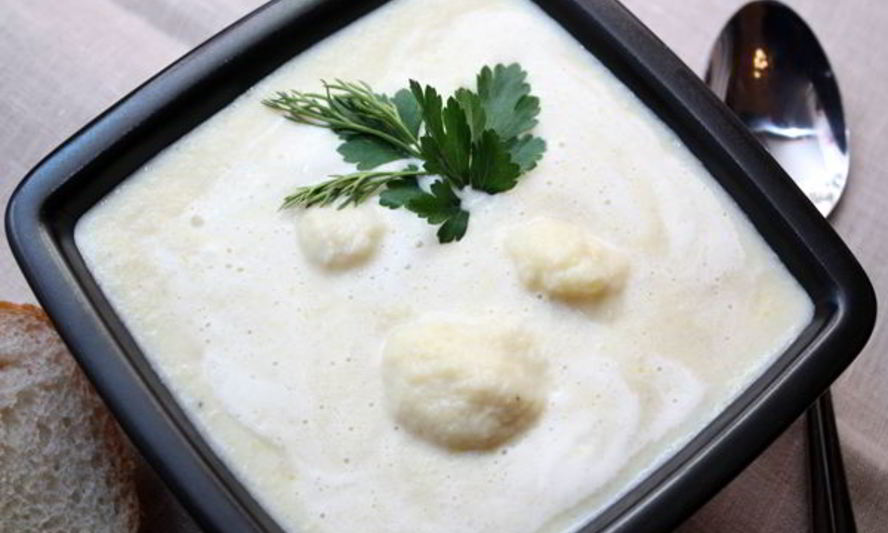 Рецепт супа-пюре из цветной капусты