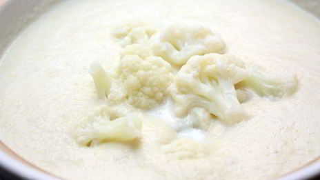 суп-пюре из цветной капусты