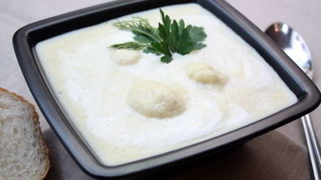 суп-пюре из цветной капусты