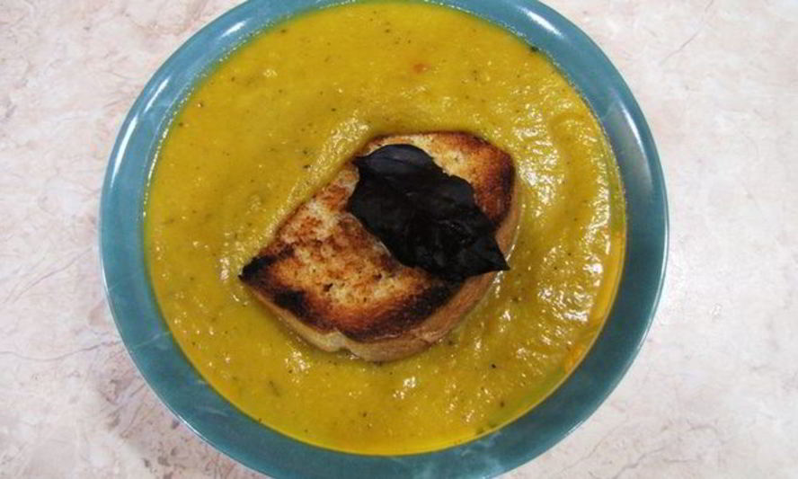 Рецепт супа-пюре из тыквы по-итальянски