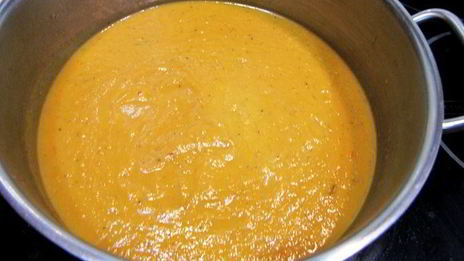 суп-пюре из тыквы по-итальянски