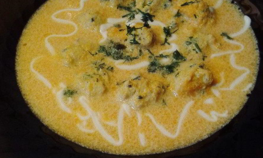 Рецепт супа-пюре из тыквы с фрикадельками