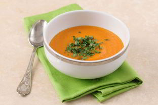 Суп-пюре из тыквы с лемонграссом