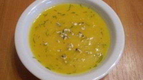 суп-пюре из тыквы со сливками