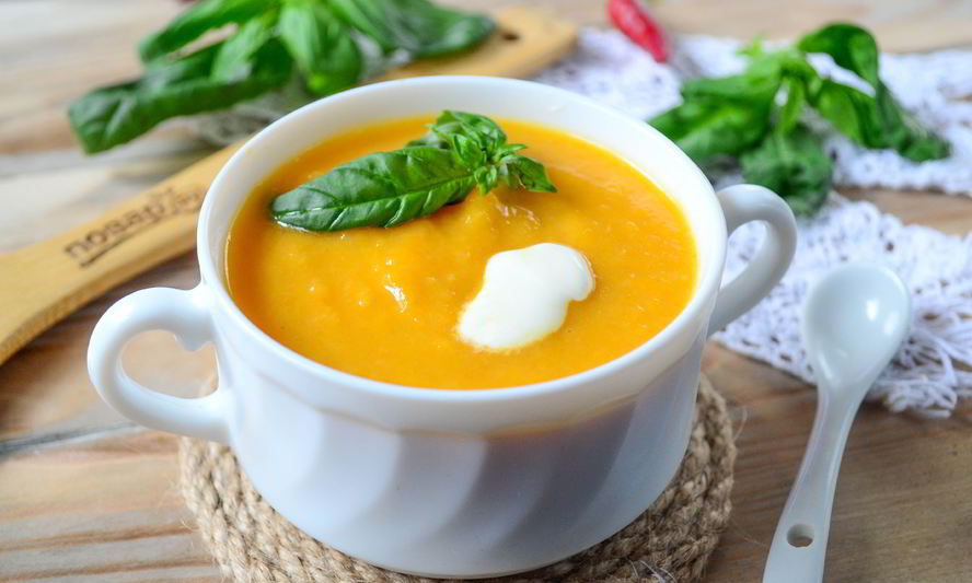 Рецепт супа-пюре из тыквы тепло души