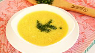 Суп-пюре из яиц