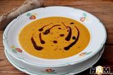 Суп-пюре из запеченной тыквы
