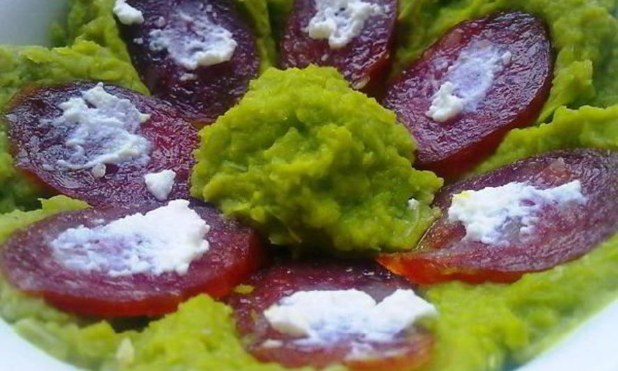 Рецепт супа-пюре из зеленого горошка