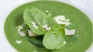 Суп-пюре с базиликом