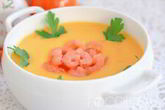 Суп-пюре с креветками