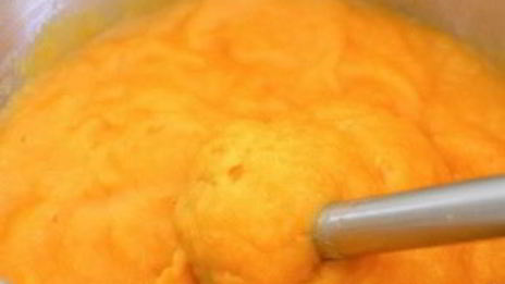 суп-пюре с креветками