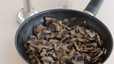 суп-пюре с шампиньонами и картофелем