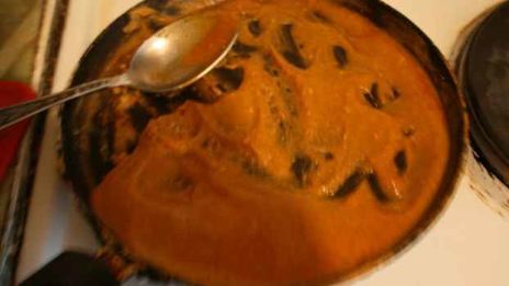 суп-пюре томатный с брынзой