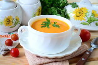 Томатный суп-пюре Красная жара